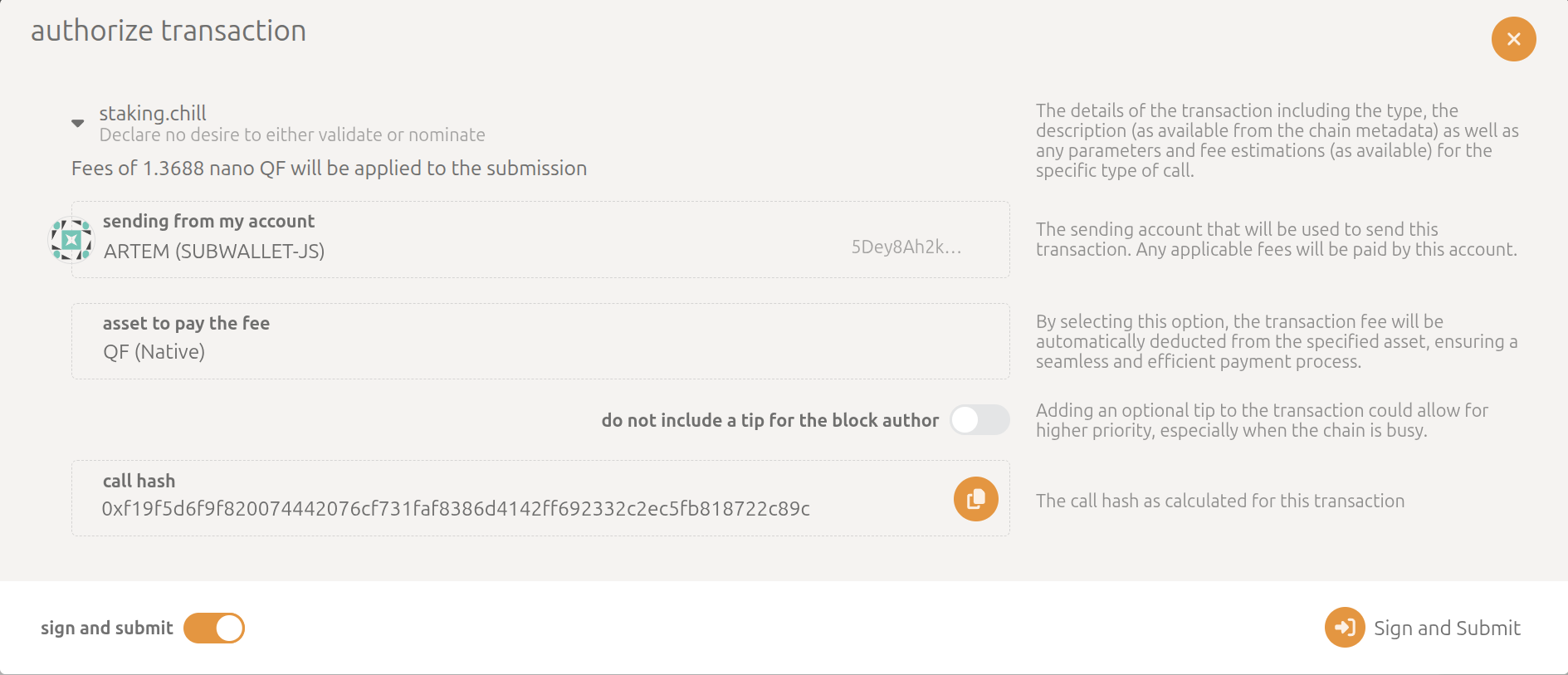 Staking step 8